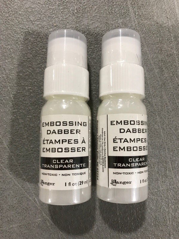 Photo 2 of 2 Pack- Emboss It Dabber Clear 1 Oz.
