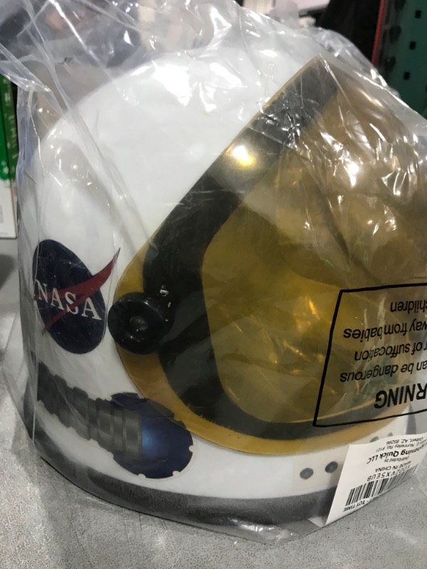 Photo 2 of Astronaut Costume Helmet for Kids with Movable Visor –& Built-in Foam Padding