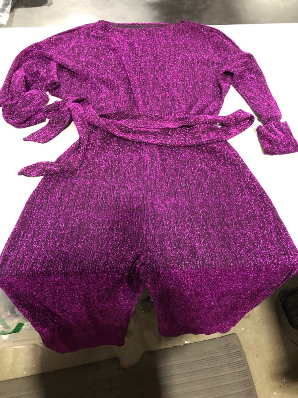 Photo 1 of [Size M] Ladies Dress Long Sleeve Jumper- Purple