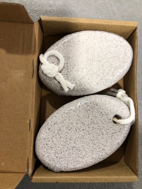 Photo 2 of 2 Pack- Natural Pumice Stone for Feet