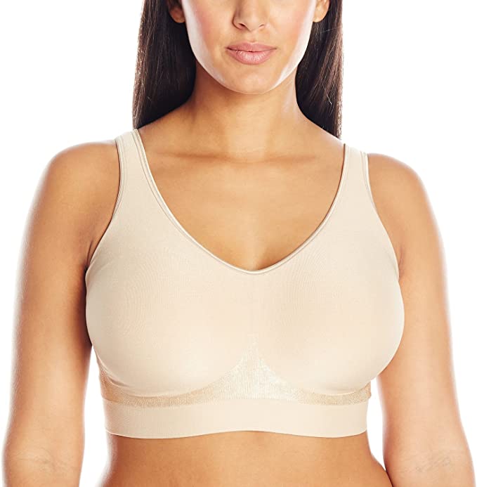 Photo 1 of Bali Women's Comfort Revolution Wirefree Bra in 42C- Nude/beige/Tan
