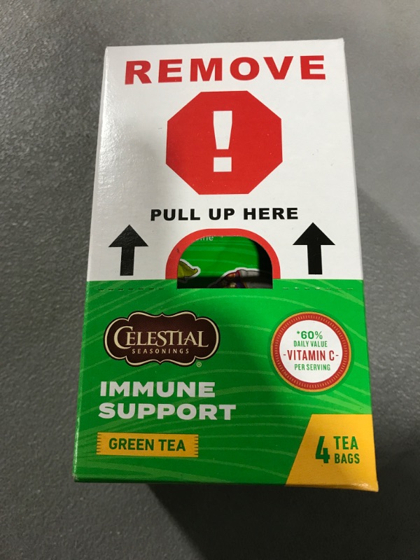 Photo 1 of  Celestial Seasonings Immune Support Green Tea- 4 Bags 
