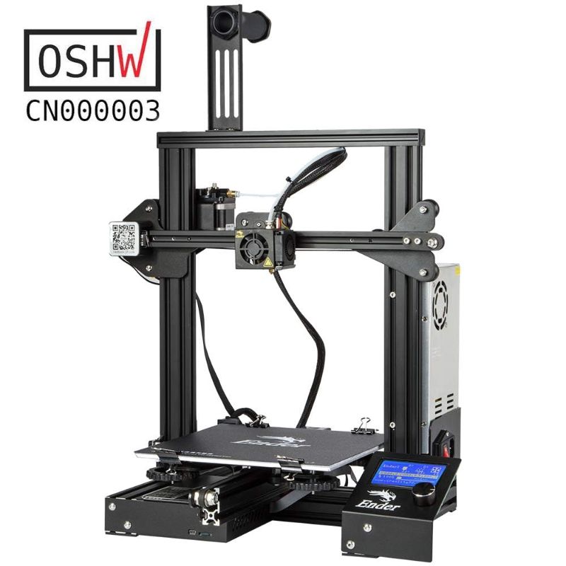 Photo 1 of Official Creality Ender 3 3D Printer Fully Open Source with Resume Printing Function DIY 3D Printers Printing Size 8.66x8.66x9.84 inch
