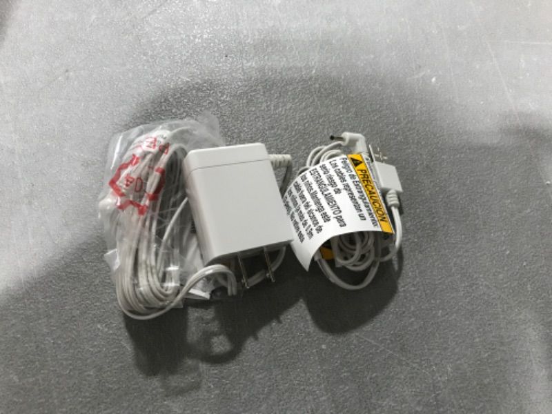 Photo 2 of Infant Optics Official Power Cord Adapter for DXR8 PRO Monitor Unit NOT for Camera Unit NOT for DXR8, White