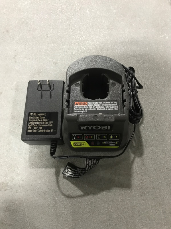 Photo 1 of Ryobi P118B 18V Battery Charger
