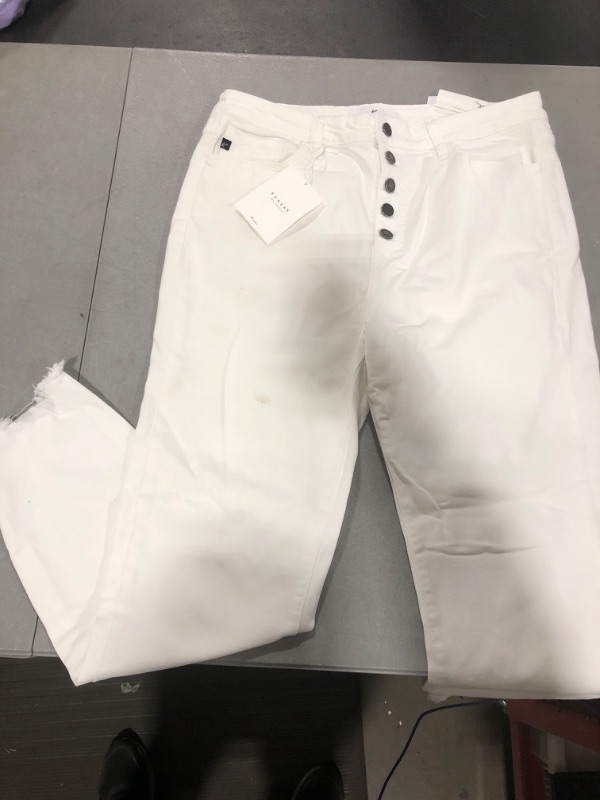 Photo 1 of [Size 13] Kancan Cut Off Jeans- White