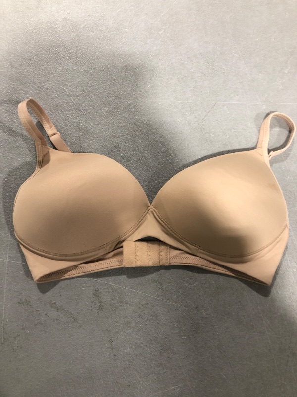 Photo 2 of [Size 34C] Warner's Women's Elements of Bliss Support and Comfort Wireless Lift T-Shirt Bra 1298 34C Toasted Almond