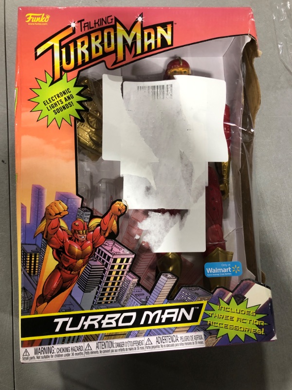 Photo 2 of Jingle All The Way – Turbo Man Electronic Figure by Funko