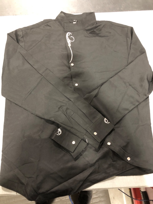 Photo 1 of [Size XL] Mens Dress Shirt- Black