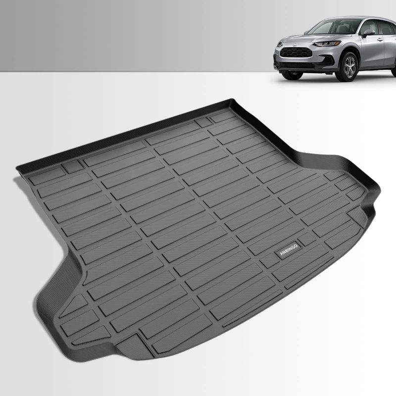 Photo 1 of ANBINGO All-Weather Cargo Liner for Honda HR-V 2023 Custom Fit HRV Waterproof (Trunk Mat) - Black