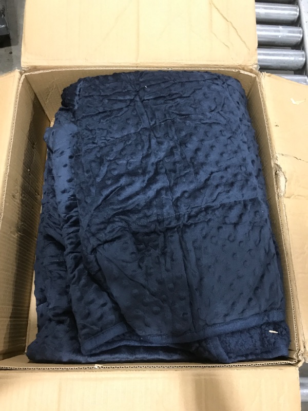 Photo 1 of 60 x 80 Blue Weighted Blanket