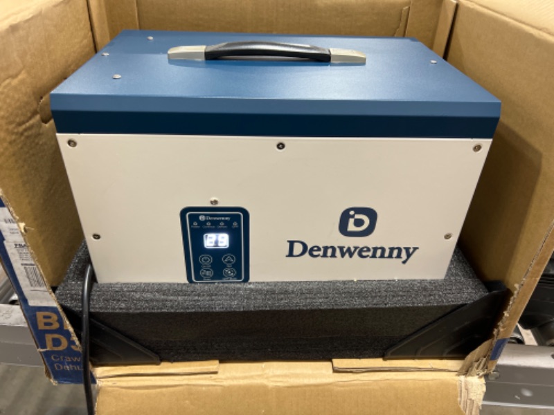 Photo 2 of Denwenny 70 PPD Crawl Space Basement Dehumidifier with Pump and Hose, Commercial Dehumidifiers with GLGR Technology up to 1,000 sq. ft. Compact, Portable, Auto Defrost, Memory Starting 