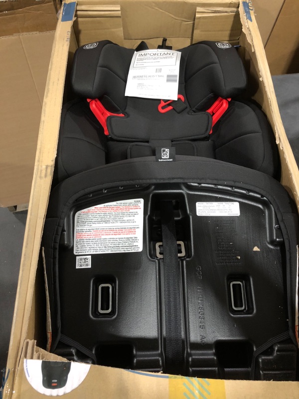 Photo 3 of Graco Tranzitions 3 in 1 Harness Booster Seat, Proof Tranzitions Black