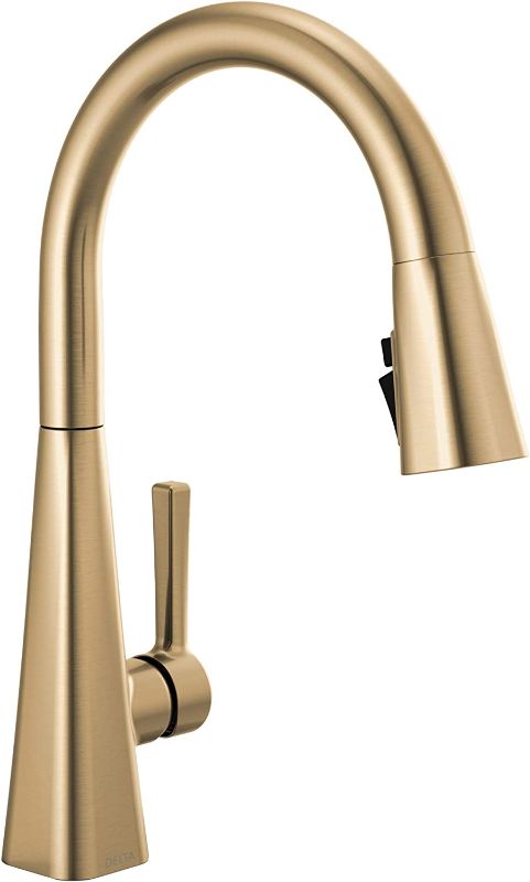 Photo 1 of  Lenta Gold Kitchen Faucet, Kitchen Faucets with Pull Down Sprayer,
