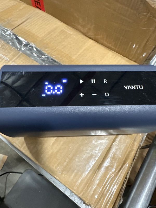 Photo 1 of YANTU Cordless Tire Inflator Portable Air Compressor Air Pump For Car Tires,Tire Pump Battery Powered, Dual Cylinder 2X Inflation,tire pressure gauge with 8.3Inch Digital Screen for bicycle/Pickup/SUV