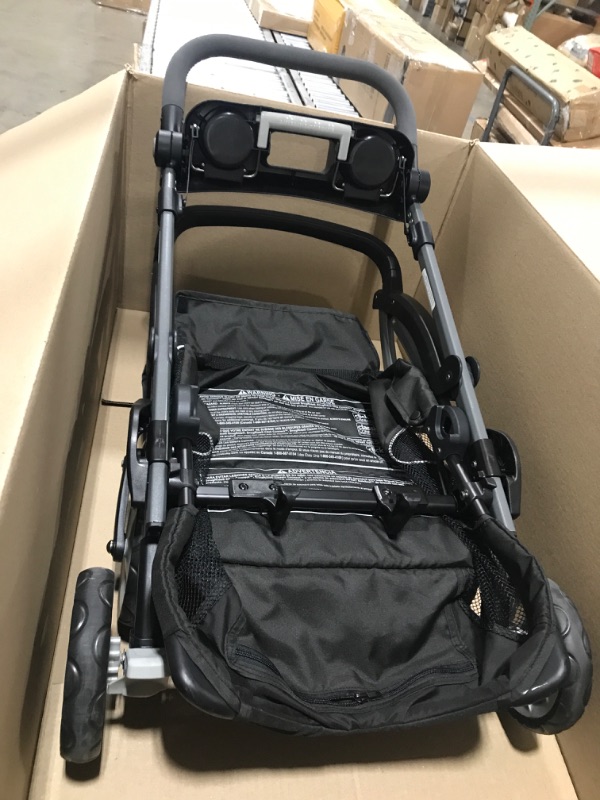 Photo 3 of Graco SnugRider Elite Car Seat Carrier | Lightweight Frame Stroller | Travel Stroller Accepts any Graco Infant Car Seat, Black