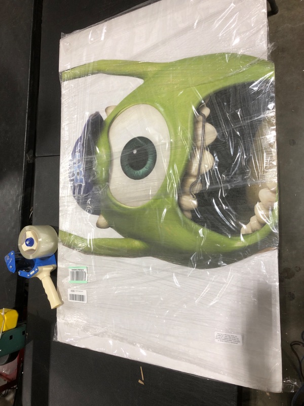 Photo 2 of Advanced Graphics Mike Wazowski Life Size Cardboard Cutout Standup - Disney Pixar's Monsters University