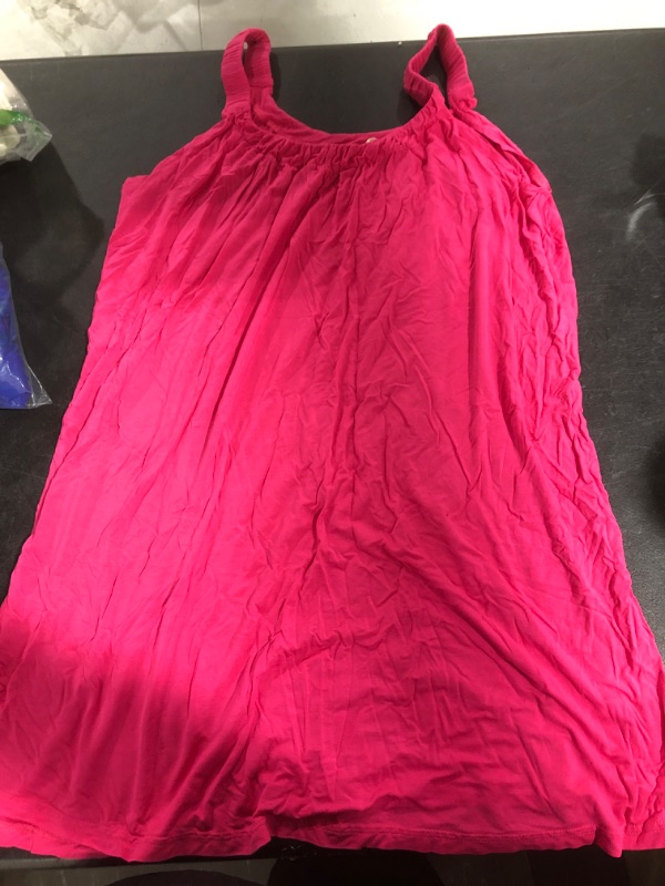 Photo 1 of  Women's Loose Summer Shirt Size M pink 