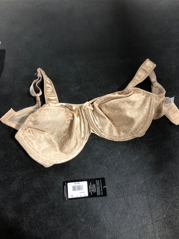 Photo 2 of Bali Satin Tracings® Underwire Minimizer Bra Nude 34C Women S
