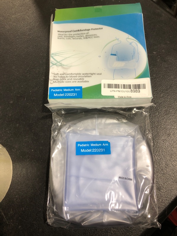 Photo 2 of Adult Arm Cast Cover for Shower Waterproof Full Arm Cast Protector, Watertight Shower Bandage and Cast Bag for Broken Arm Cast, Surgery and Wound
