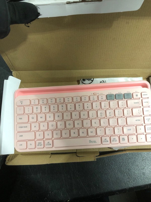 Photo 1 of Wireless keyboard  Pink