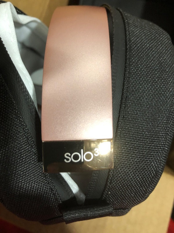 Photo 6 of Beats Solo3 Wireless On-Ear Headphones - Apple W1 Headphone Chip, Class 1 Bluetooth, 40 Hours of Listening Time, Built-in Microphone - Rose Gold (Latest Model)