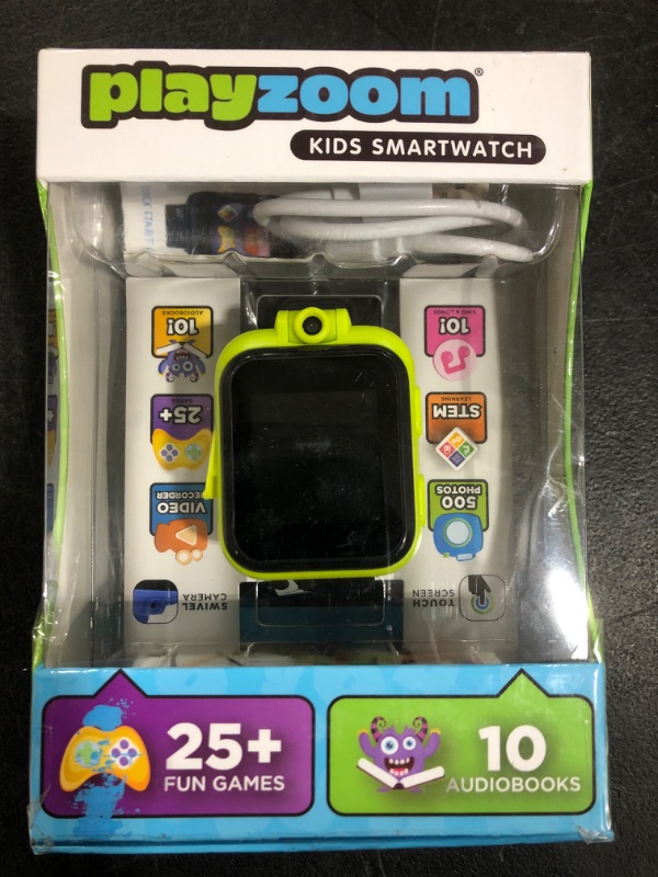 Photo 1 of Kids Smartwatch PlayZoom with Swivel Selfie Camera, 10+ Games, Educational Development for Kids Toddlers Boys Girls
