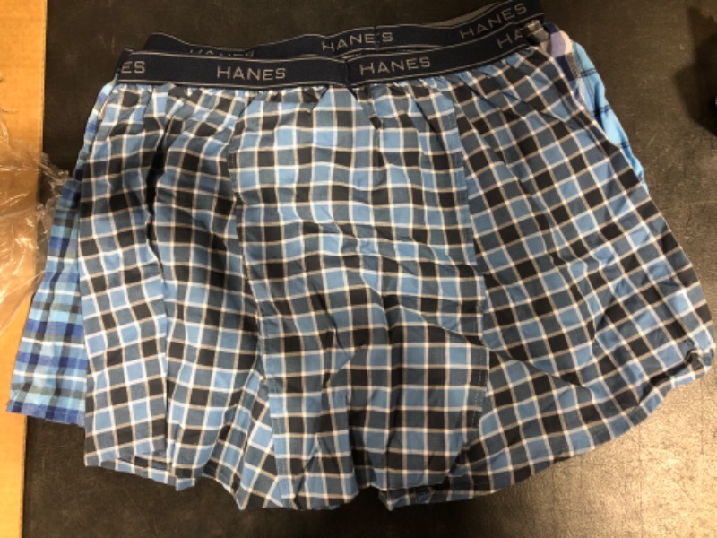 Photo 1 of 5 Pairf Mens Hanes Boxers  Size XL