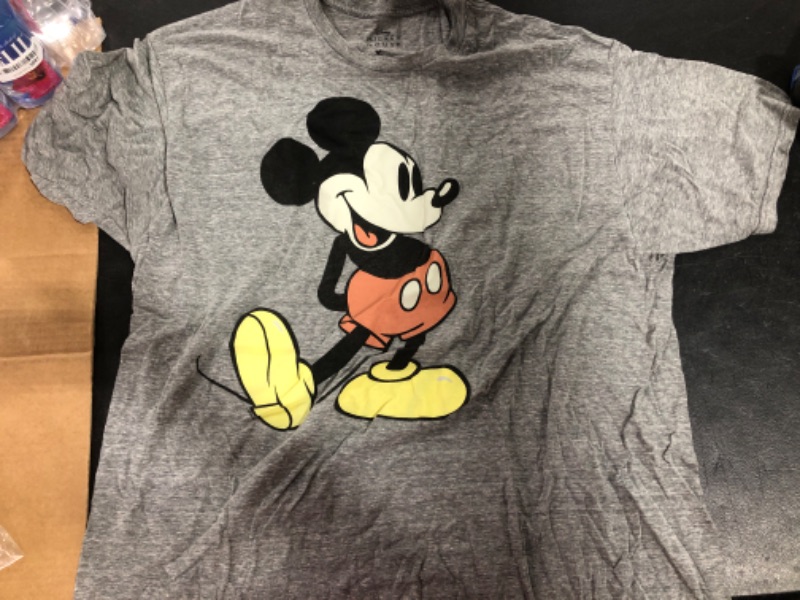 Photo 1 of 3XL Mickey Mouse Shirt Gray 