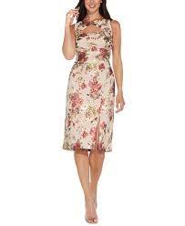 Photo 1 of ADRIANNA PAPELL Floral-Print Cutout Sheath Dress
SIZE S/M