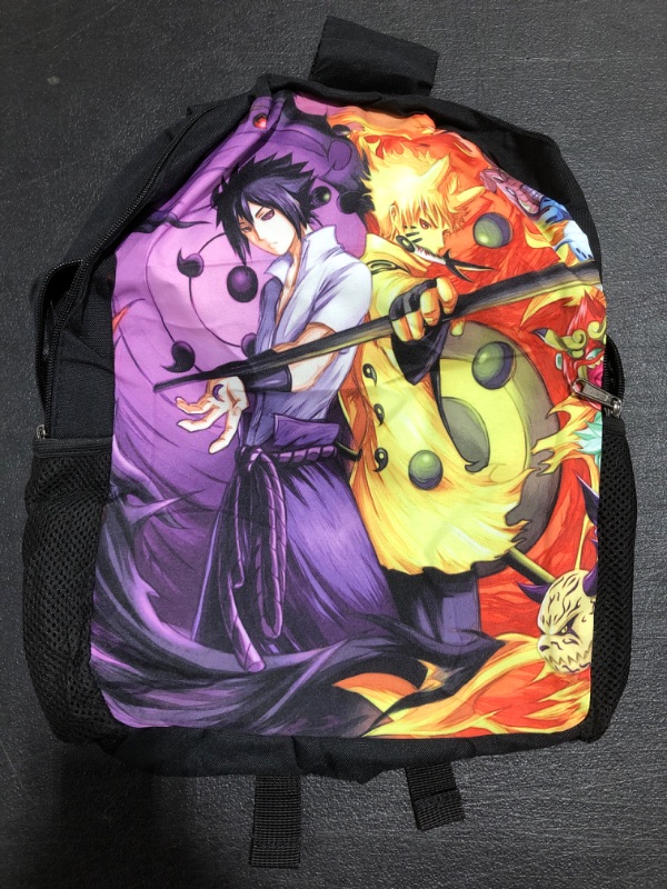 Photo 1 of YOUTH UNISEX ANIME CARTOON BACKPACK. BLACK. 