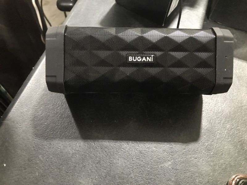 Photo 2 of BUGANI Bluetooth Speaker M99 Portable Bluetooth Speaker 5.0, 100ft Wireless Range, Louder Volume, Stereo Sound, Amazing Bass, IPX5, Built-in Mic, Speaker for Home, Outdoors and Travel
