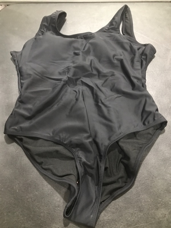 Photo 1 of Black One Piece Swimsuit Size M