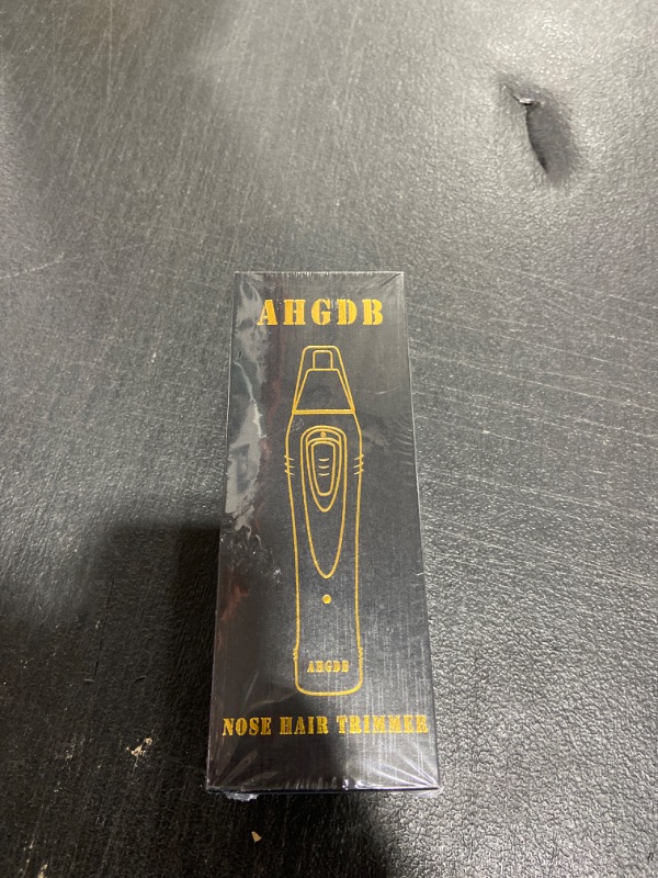 Photo 1 of AHGDB Home Facial Trimmer Nose and Ear Hair Portable Nose Hair Trimmer, Double Edged Blades, Easy to Clean