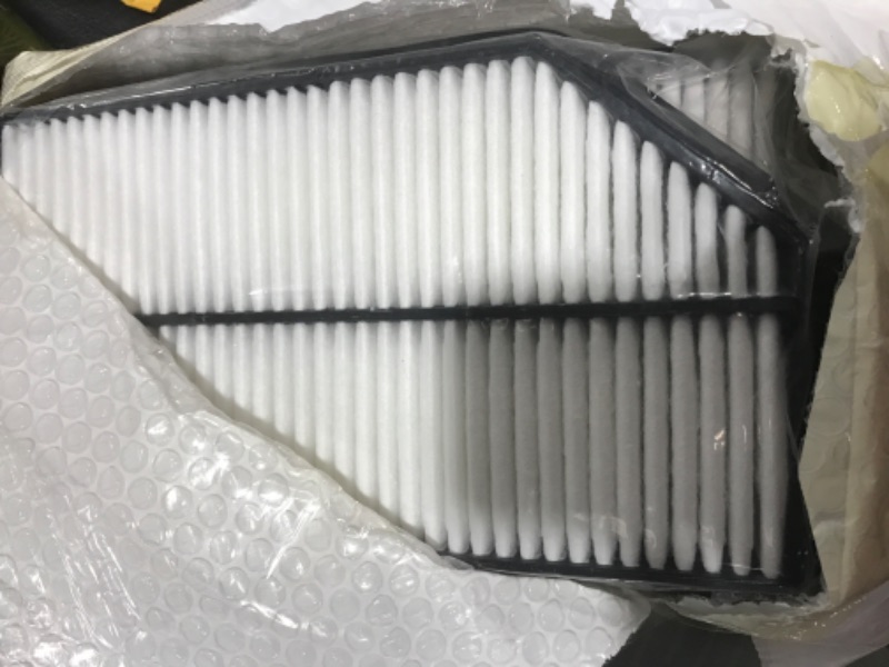 Photo 2 of 2 Piece Panel Engine Air Filter Cleaner Element Part # 17220-RV0-A00 17220-PLD000 AF1464 (CA11042) for Honda Odyssey 2011-2015
