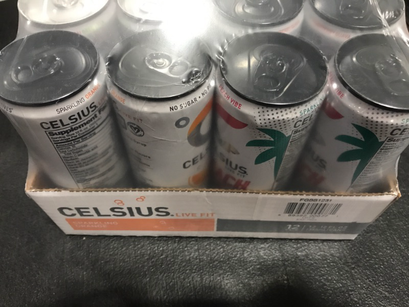 Photo 1 of 06/2023
\CELSIUS Essential Energy Drink, 12 Fl Oz, Official Variety Pack (Pack of 12) Official Variety Pack 12 Fl Oz (Pack of 12)