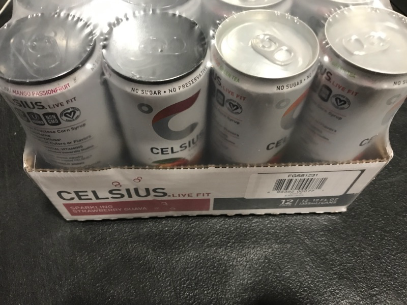 Photo 1 of 06/2023
CELSIUS Essential Energy Drink, 12 Fl Oz, Official Variety Pack (Pack of 12) Official Variety Pack 12 Fl Oz (Pack of 12)