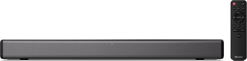 Photo 1 of Hisense HS214 2.1 Channel Sound Bar with Built-in Subwoofer 108W All-in-one Compact Design Dolby Audio Roku TV Ready Bluetooth HDMI ARC/Optical/
