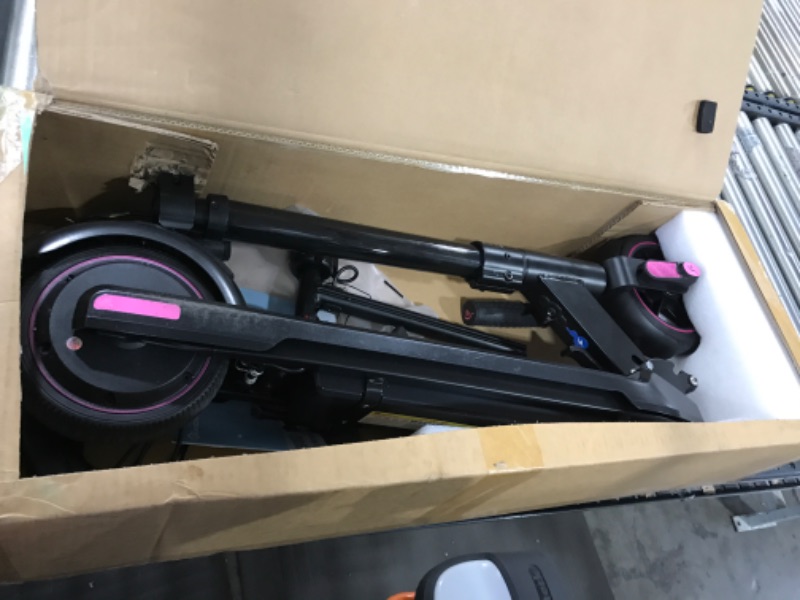 Photo 2 of EVERCROSS EV06C Electric Scooter, Foldable Electric Scooter for Kids Ages 6-12, Up to 9.3 MPH & 5 Miles, LED Display, Colorful LED Lights, Lightweight Kids Electric Scooter