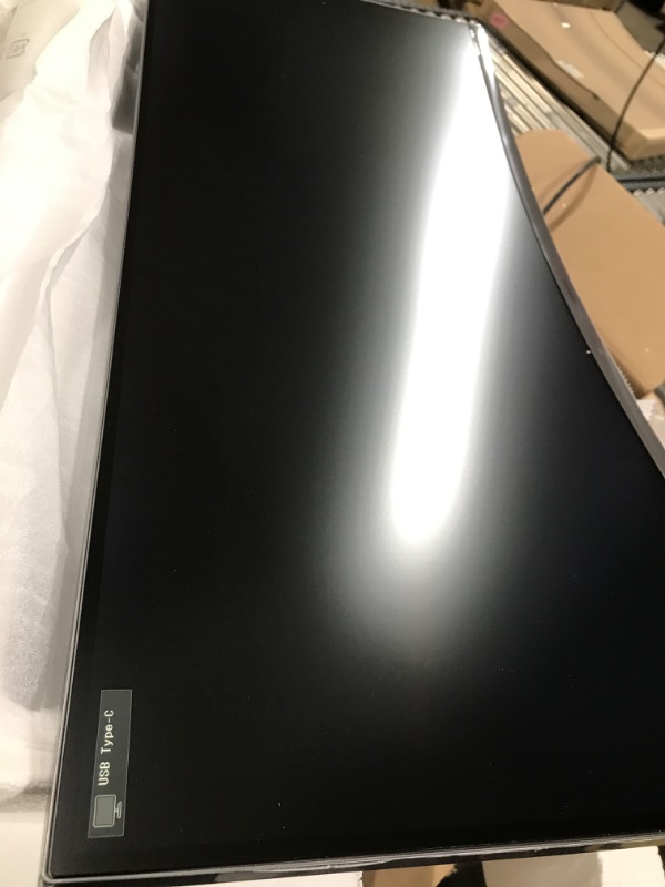 Photo 2 of SAMSUNG CH890 Series 34-Inch Ultrawide QHD (3440x1440) Computer Monitor, 100Hz, Curved, HDMI, USB-C, Height Adjustable Stand
 (LC34H890WGNXGO)