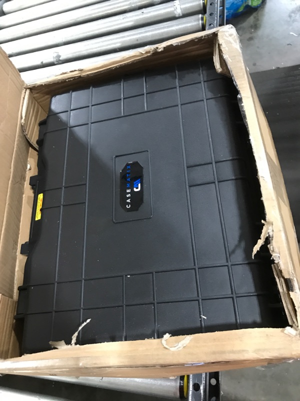 Photo 2 of CASEMATIX 16 inch Waterproof Marine Electronics and Accessory FishFinder Case Compatible with Garmin Striker Humminbird Helix, Lowrance, Raymarine and More GPS Chartplotter Fish Finders
