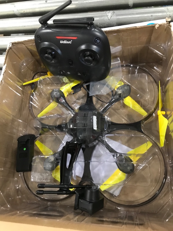 Photo 2 of FOR PARTS ONLY Altair 818 Hornet Beginner Drone with Camera | Live Video Drone for Kids & Adults, 15 Min Flight Time, Altitude Hold, Personal Hobby Starter RC Quadcopter for All Ages (Yellow 818 Hornet)