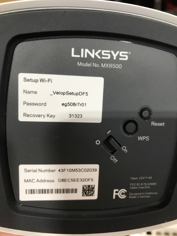 Photo 4 of Linksys MX8503 Atlas Max 6E Tri-Band Mesh Wi-Fi 6E System (3 Pack)
