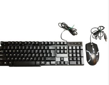 Photo 1 of Mambasnake K680 Pro Wired Gaming Keyboard and Mouse Set Backlit
