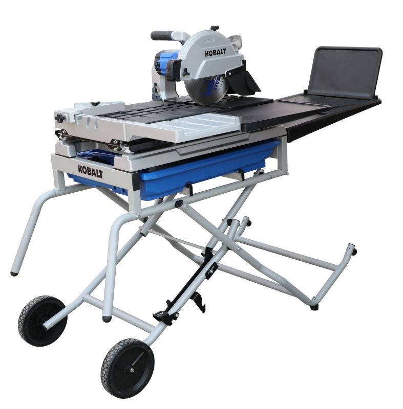 Photo 1 of ***SEE NOTES***Kobalt 15-Amp 10-in-Blade Corded Sliding Table Tile Saw with Stand