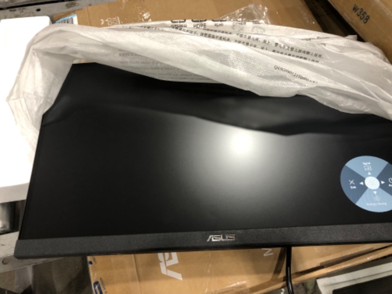 Photo 2 of ASUS 22” (21.45” viewable) 1080P Eye Care Monitor (VY229HE) – Full HD, IPS, 75Hz, IPS, 1ms, Adaptive-Sync, Eye Care Plus Technology, Color Augmentation, Rest Reminder, HDMI, VGA, VESA Wall Mountable 22" IPS 75Hz Eye Care Plus