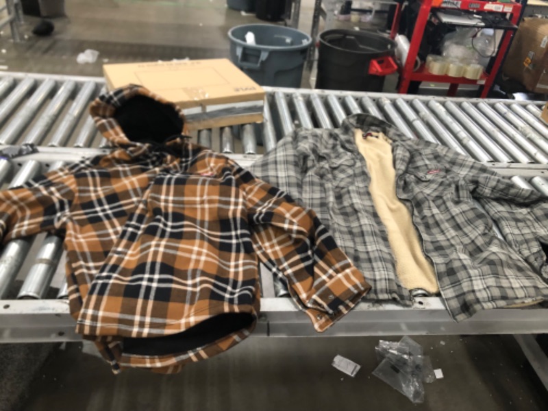 Photo 1 of 2 Pack Wolverine Plaid Jackets, 
XL