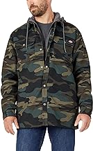 Photo 1 of LIKE NEW Dickies Men's Fleece Hooded Duck Shirt Jacket with Hydroshield, Large
