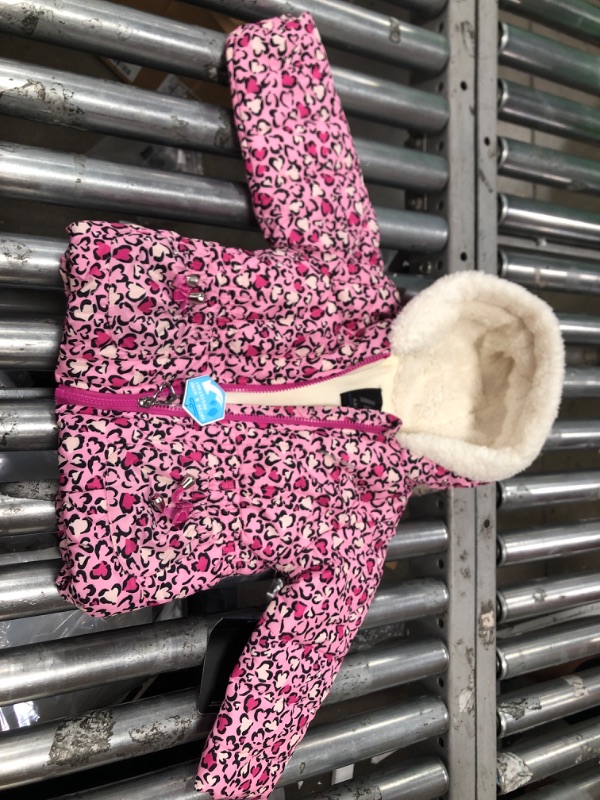 Photo 1 of AQ Arctic Quest faux fur fleece lined puffer jacket, 2T
