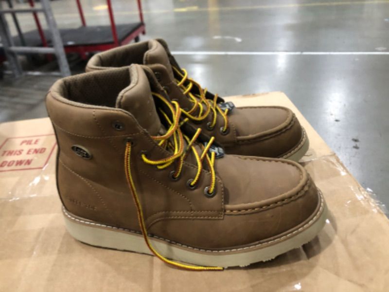 Photo 2 of GREAT CONDITION Lugz Monterey Steel Toe Men's Wide Work Boots, size 9.5W
